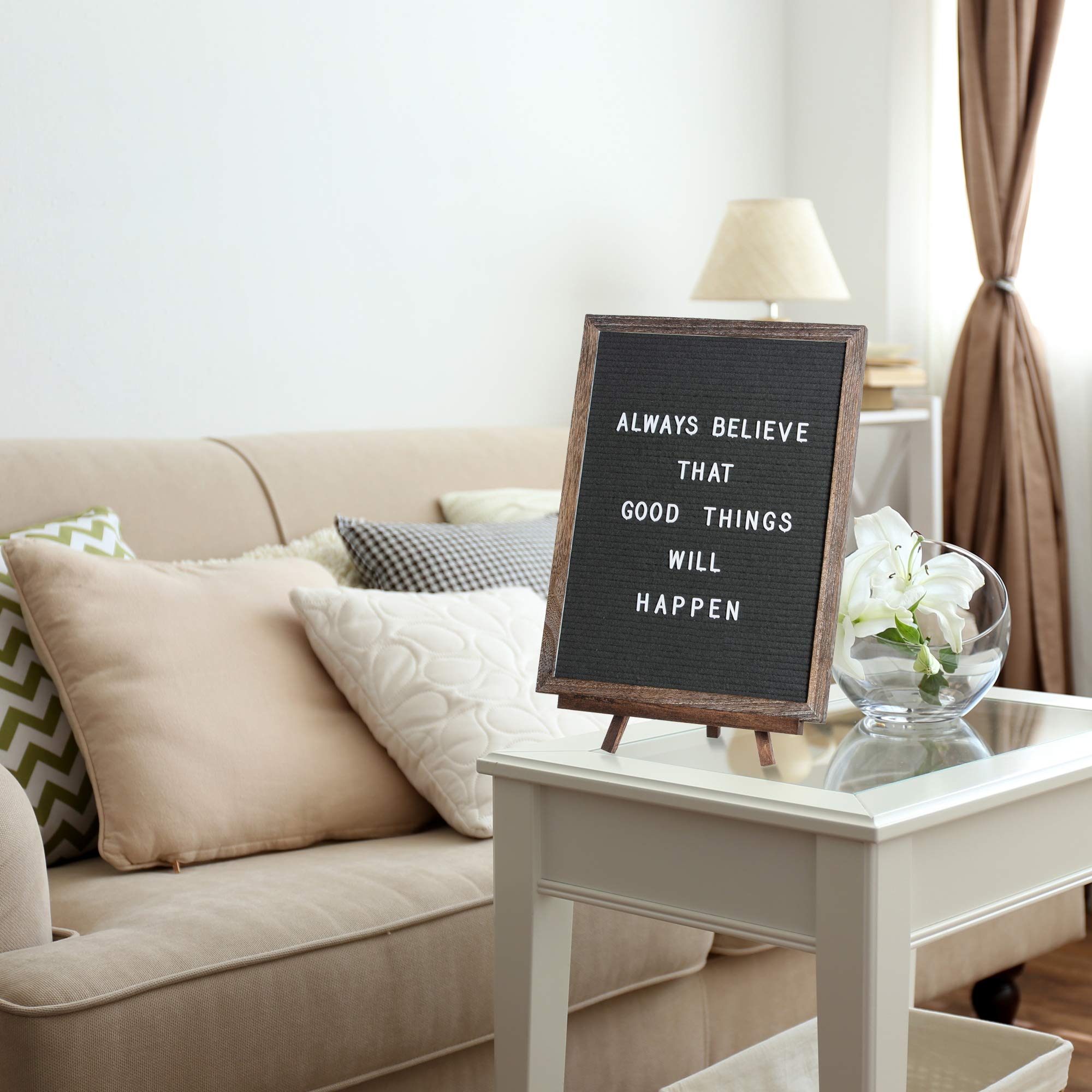 Foto 5 | Escritorio De Fieltro Rústico Vintage De 30 X 40 Cm Con 792 Letras - Venta Internacional.
