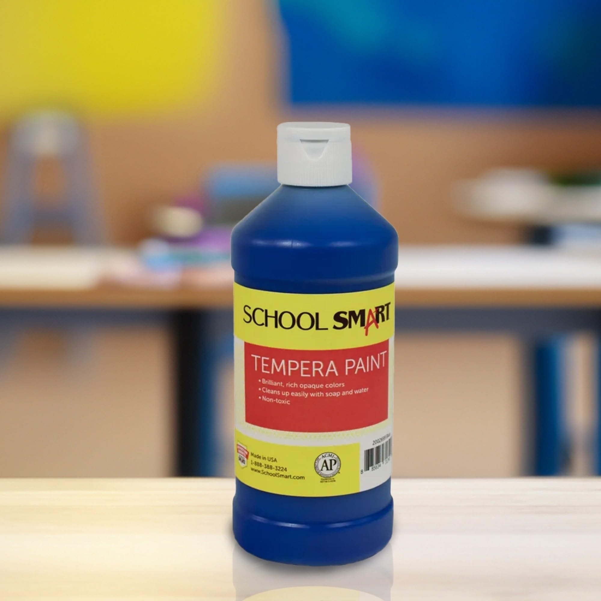 Foto 5 pulgar | Botella Paint School Smart Tempera Blanca De 473 Ml - Venta Internacional.