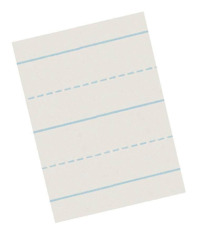 Foto 3 pulgar | Papel De Escribir School Smart Con Rayas Alternativas De 3/4 Pulgadas - Venta Internacional.