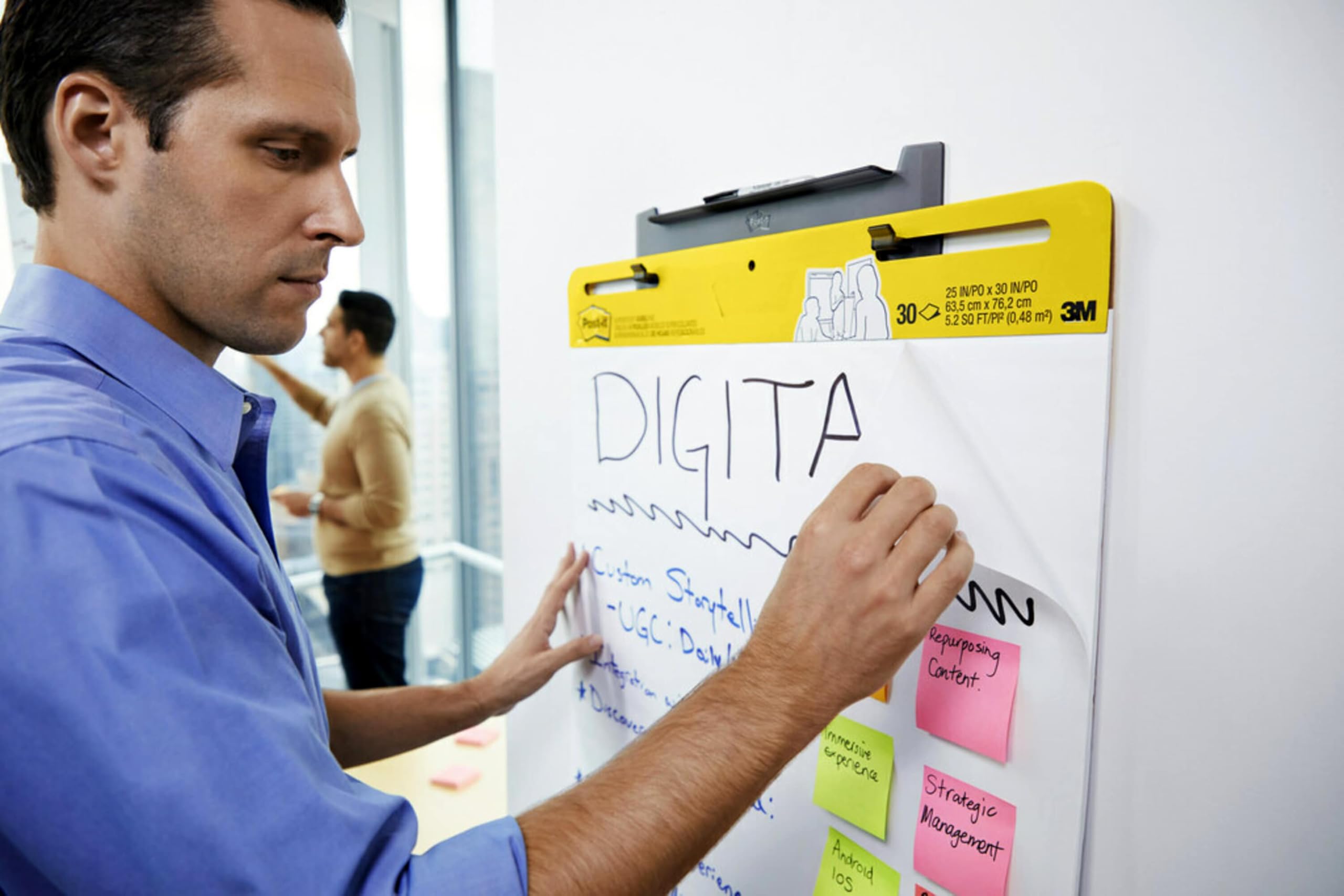 Foto 6 | Sistema De Montaje En Caballete De Pared Post-it Super Sticky Eh559 - Venta Internacional.