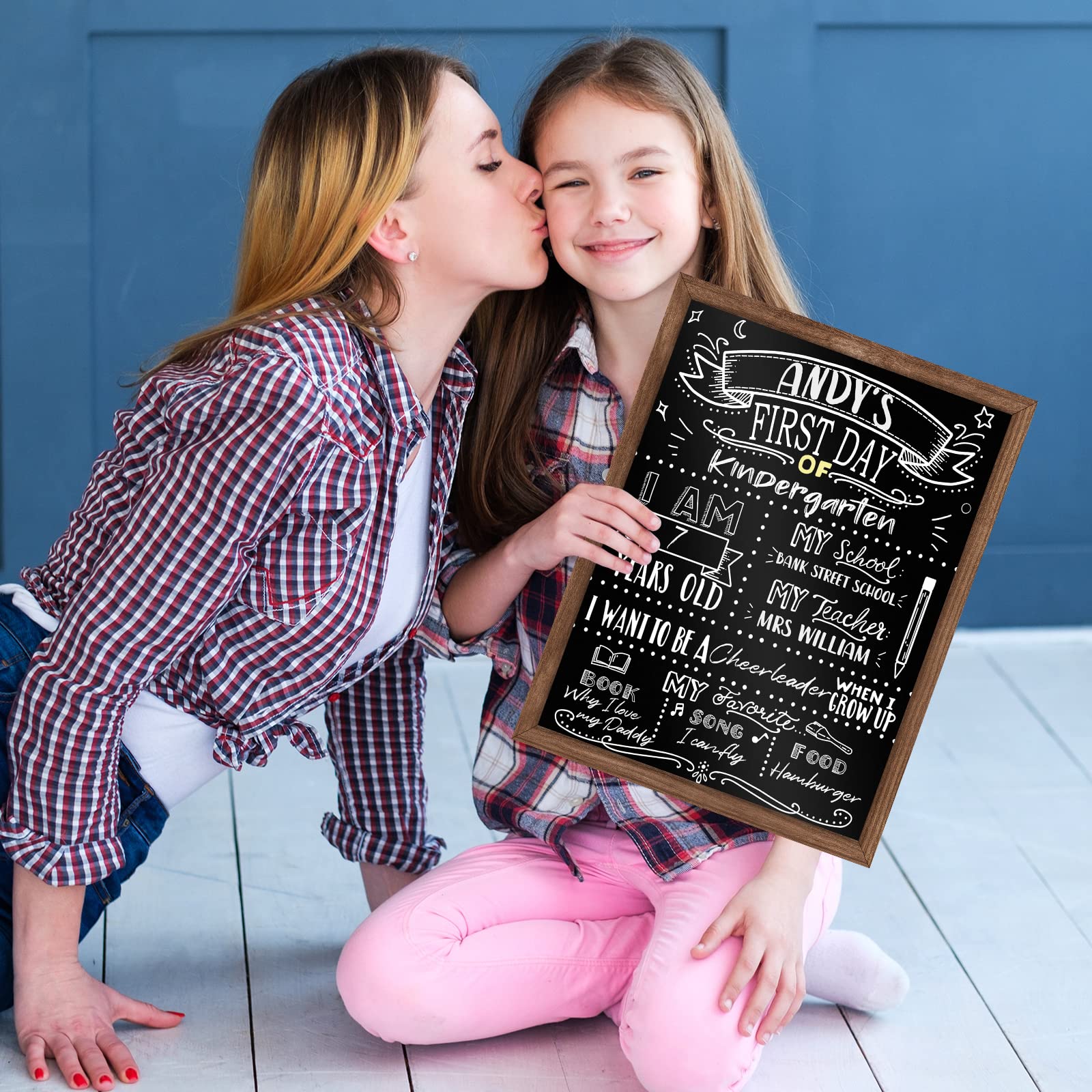 Foto 6 | Consejo Escolar Aberlls Para El Primer Y El Último Día, 28 X 36 Cm, Doble Cara - Venta Internacional.