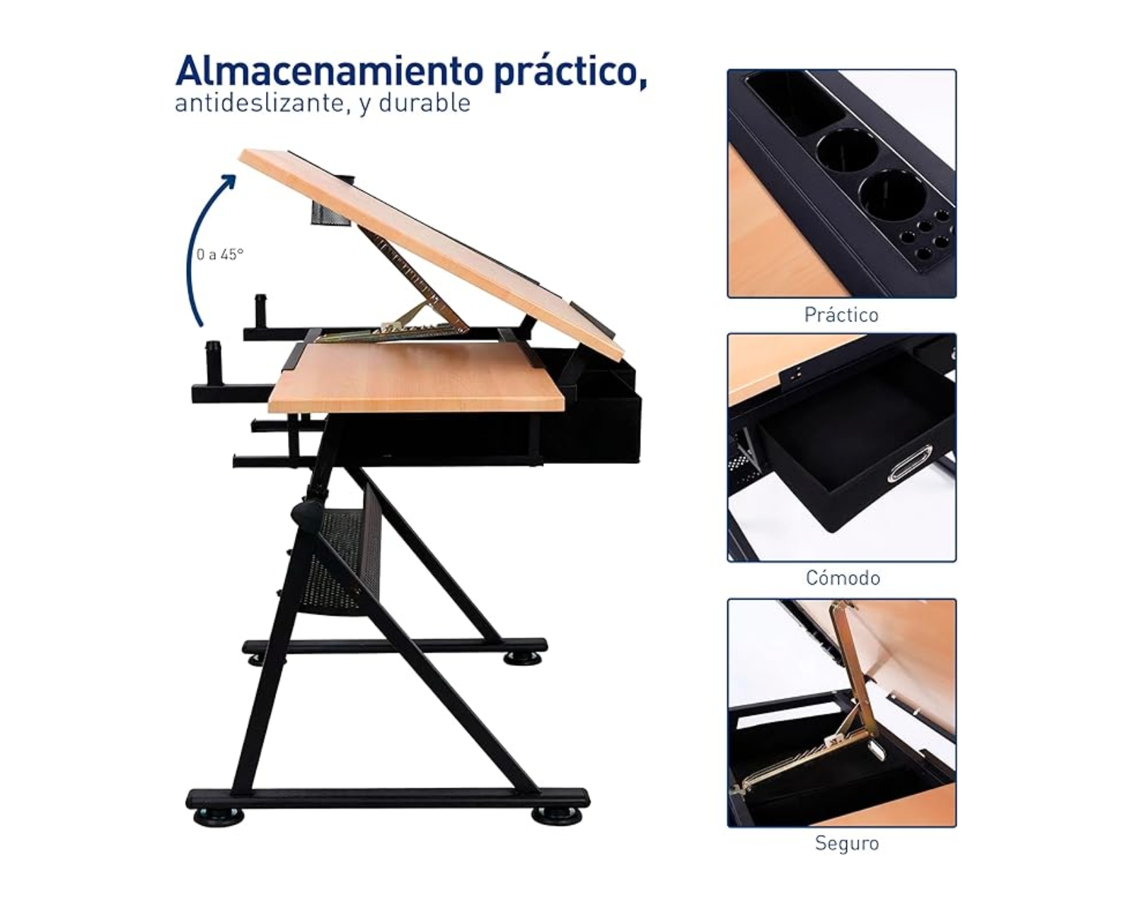 Foto 4 | Restirador de Madera Bluelander CBHH-0309 con Banco de Trabajo
