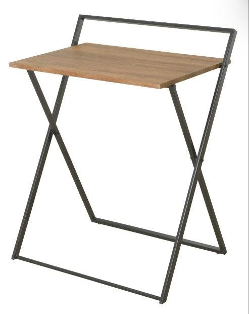 Foto 1 | Escritorio Plegable de Mdf  Nogal