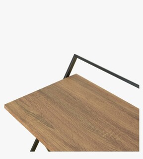 Foto 3 | Escritorio Plegable de Mdf Nogal