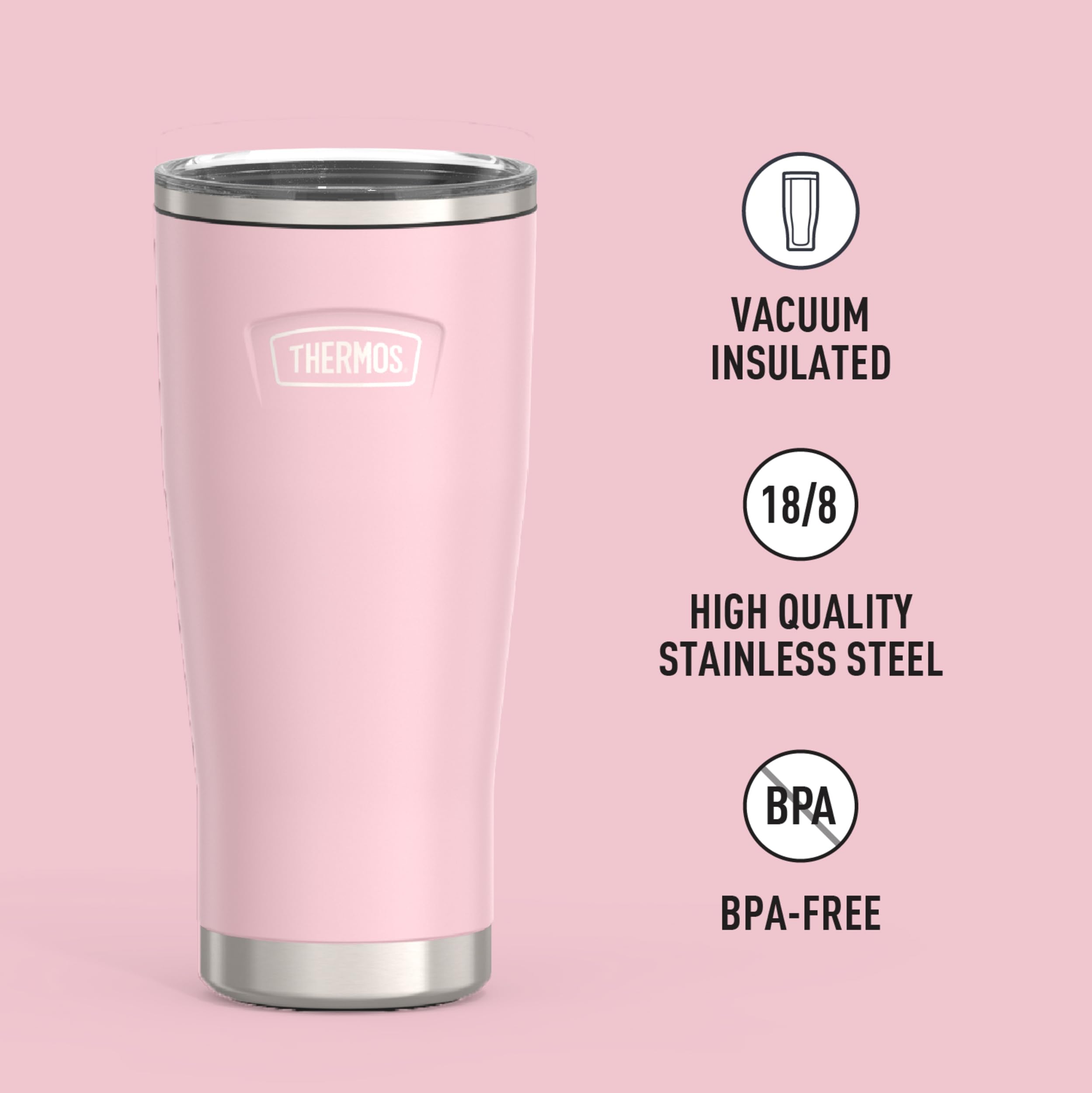 Foto 3 pulgar | Pin Sunset De Acero Inoxidable Tumbler Thermos Icon Series, 700 Ml - Venta Internacional.