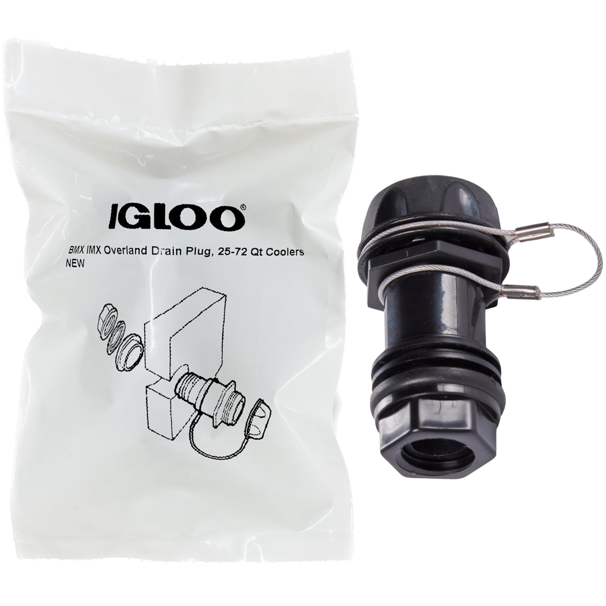 Foto 2 pulgar | Tapón De Drenaje Para Refrigeradores Igloo Bmx, Overland E Imx De 25 A 72 Cuartos De Galón - Venta Internacional.