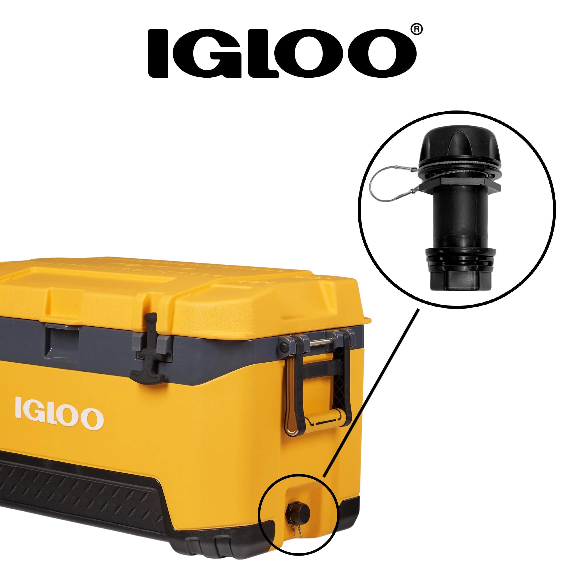 Foto 4 pulgar | Tapón De Drenaje Para Refrigeradores Igloo Bmx, Overland E Imx De 25 A 72 Cuartos De Galón - Venta Internacional.