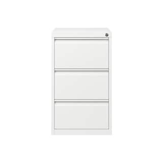 Foto 1 | Archivero Metalico De 3 Cajones Blanco