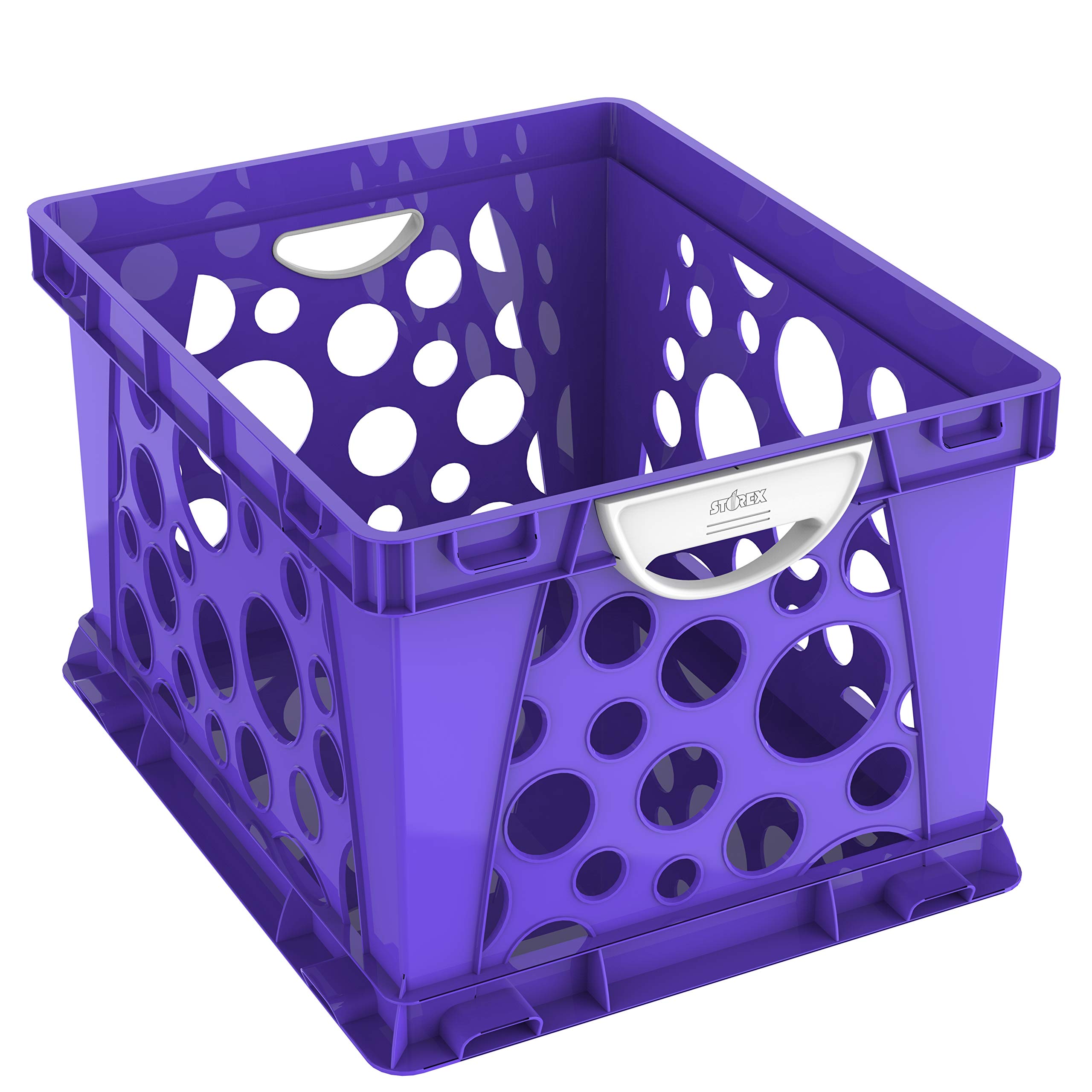 Foto 3 pulgar | File Crate Storex Premium Letter, Documento Legal, Morado, Paquete De 3 - Venta Internacional.