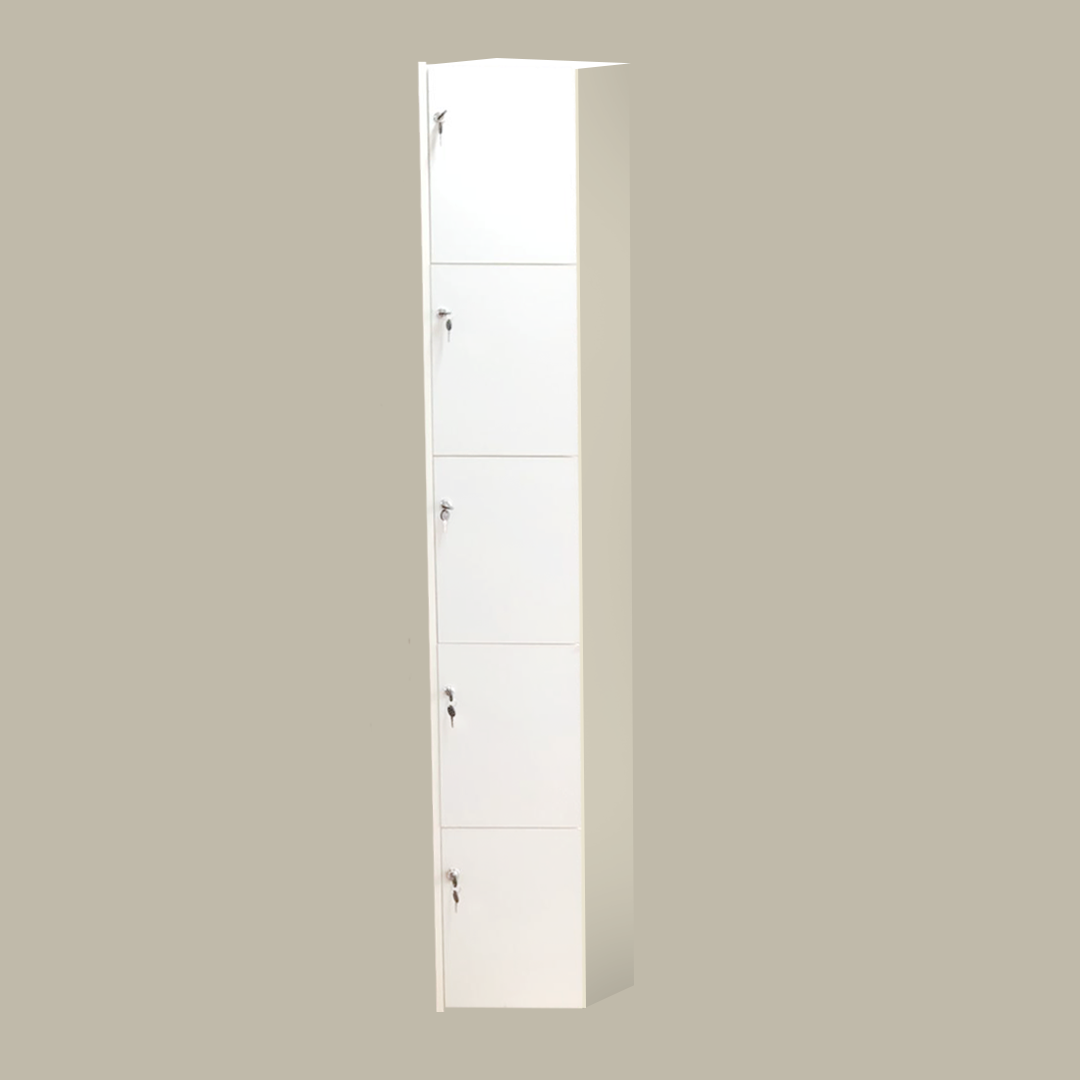 Foto 2 pulgar | Casillero Locker 5 Puertas Minimalista Mdf