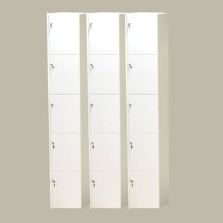 Foto 2 | Casillero Locker 5 Puertas Minimalista Mdf