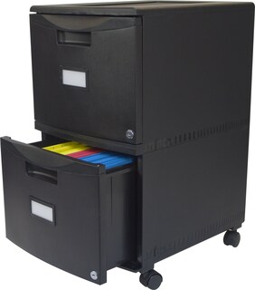 Foto 6 | Archivador Móvil Con Pedestal Storex, 2 Cajones, Con Cerradura, Negro - Venta Internacional.