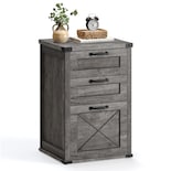 Archivador Vasagle Con Soporte Para Impresora De 3 Cajones, Gris - Venta Internacional.