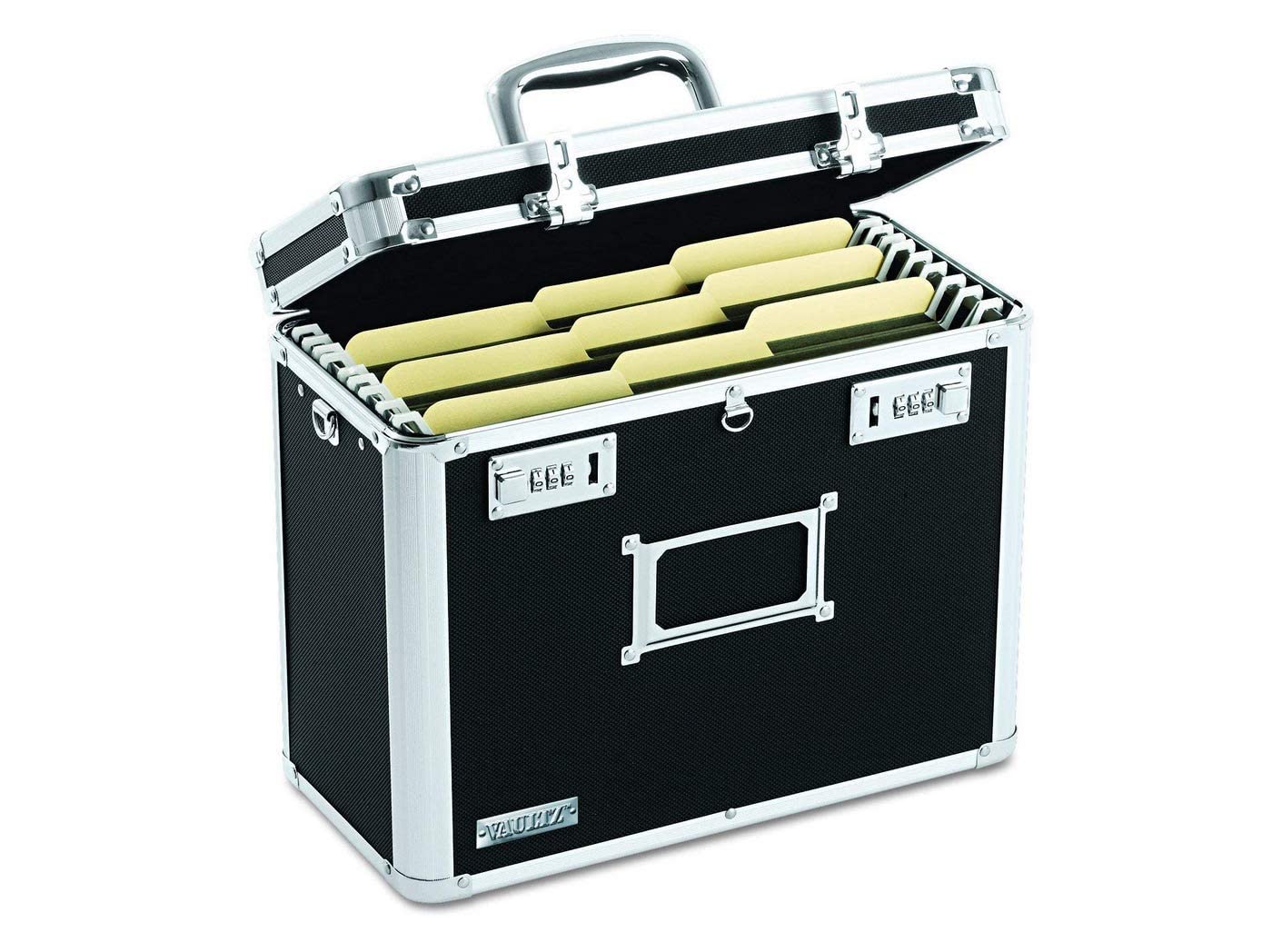 Foto 2 pulgar | Caja Organizadora De Archivos, Tamaño Carta, Tamaño Carta, Con Candado, Negra - Venta Internacional.