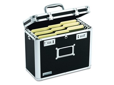 Foto 1 | Caja Organizadora De Archivos, Tamaño Carta, Tamaño Carta, Con Candado, Negra - Venta Internacional.