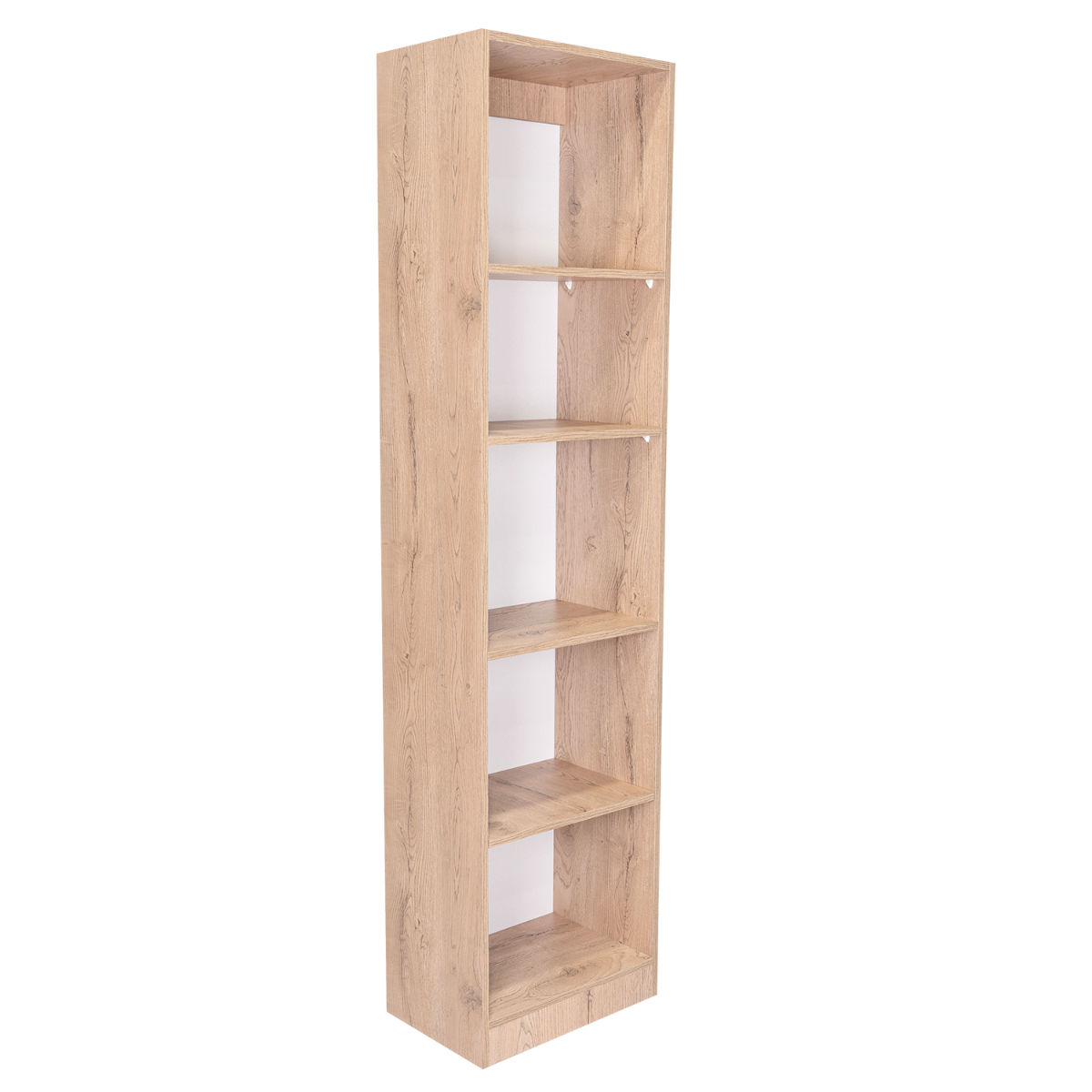 Foto 5 | Biblioteca Home Eco, Macadamia Y Blanco Duqueza, Con Cinco Entrepaños