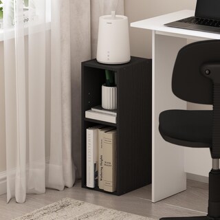 Foto 3 | Estantería De Almacenamiento Furinno Fulda, 2 Niveles, Blackwood - Venta Internacional.