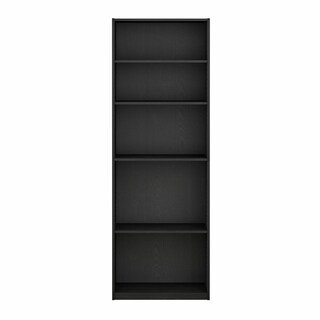 Foto 6 | Librería Furinno Jaya Simply Home Con 5 Estantes Y 5 Niveles, Negra - Venta Internacional.