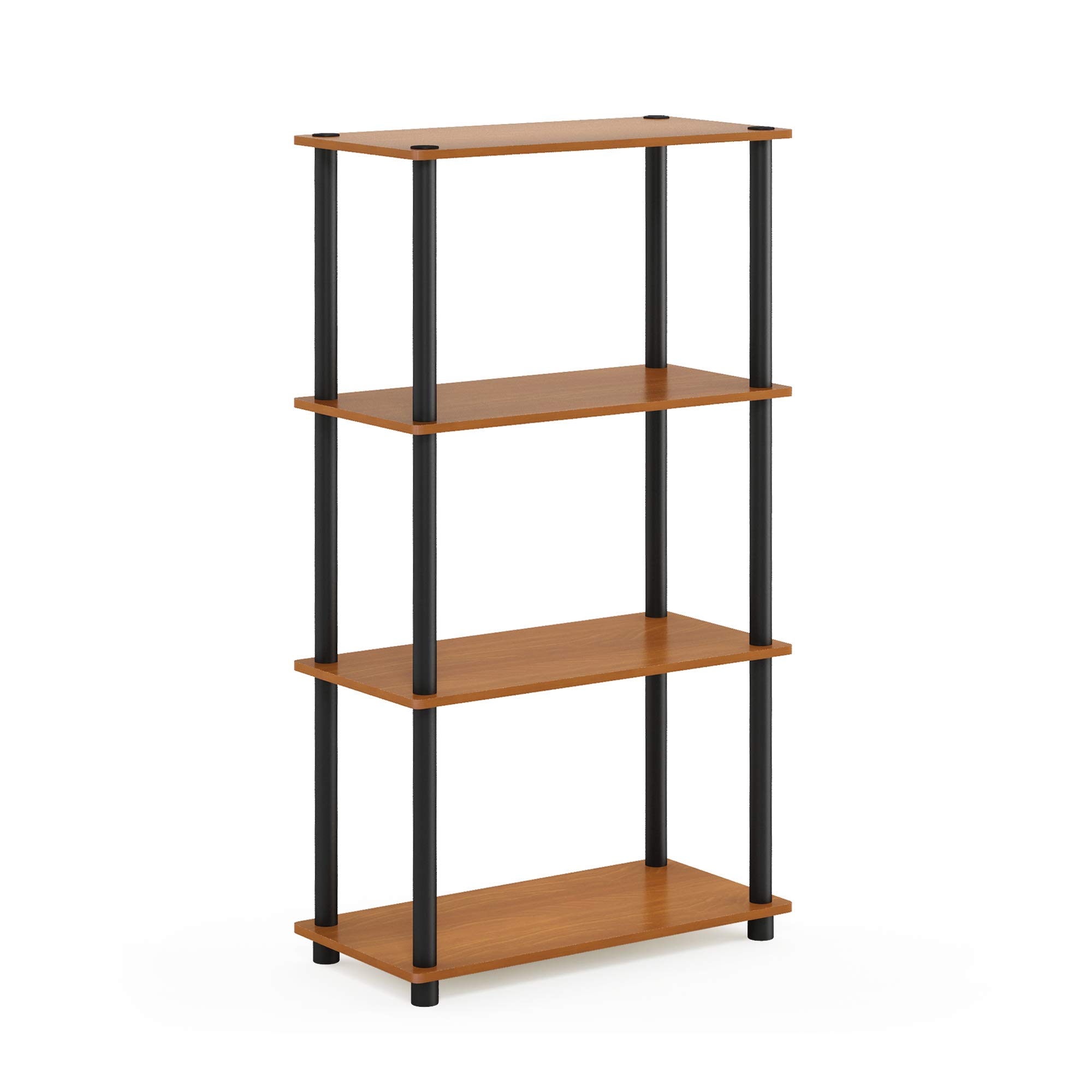 Foto 1 | Estante Expositor Furinno Turn-n-tube De 4 Niveles, Color Cereza Claro/b - Venta Internacional.