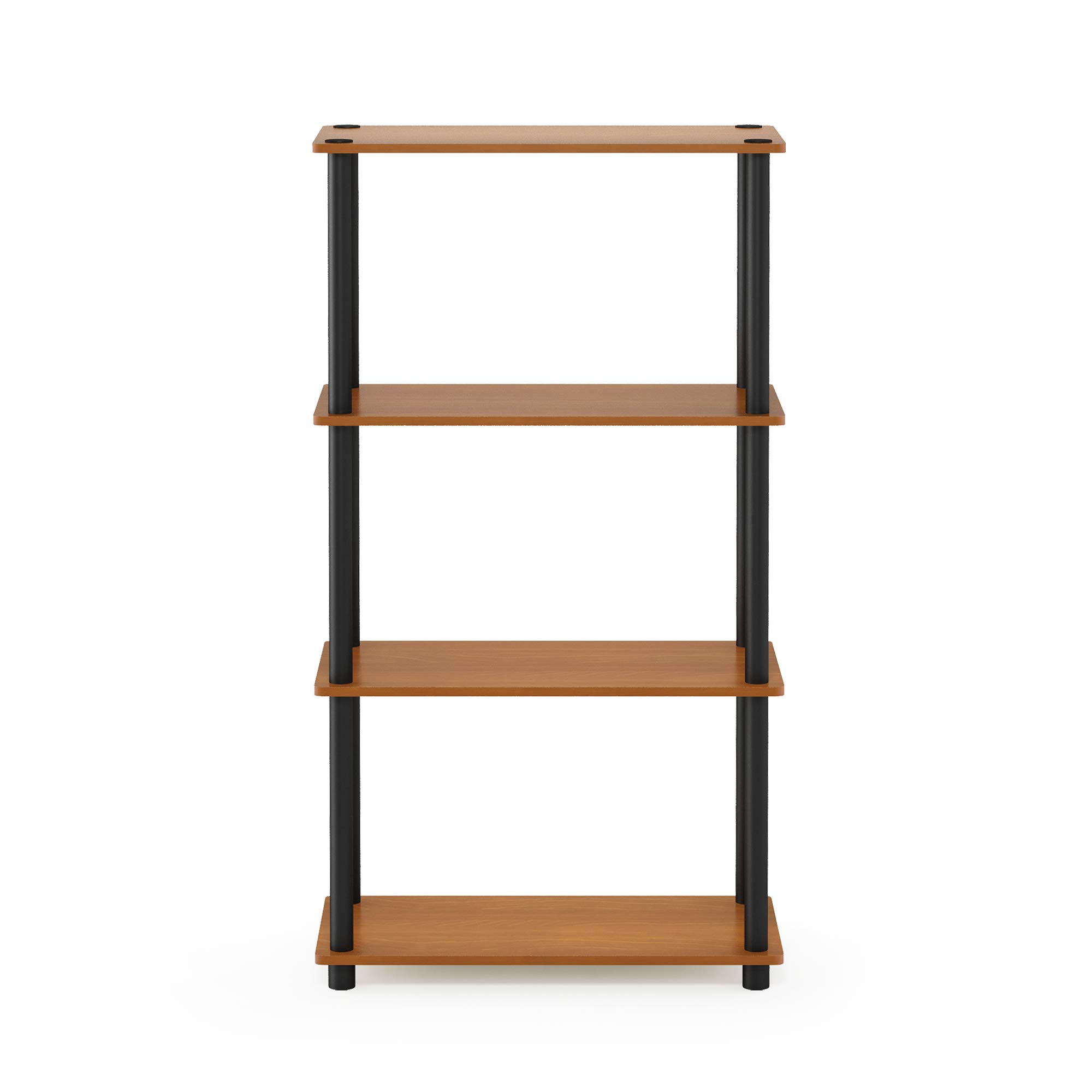 Foto 3 | Estante Expositor Furinno Turn-n-tube De 4 Niveles, Color Cereza Claro/b - Venta Internacional.