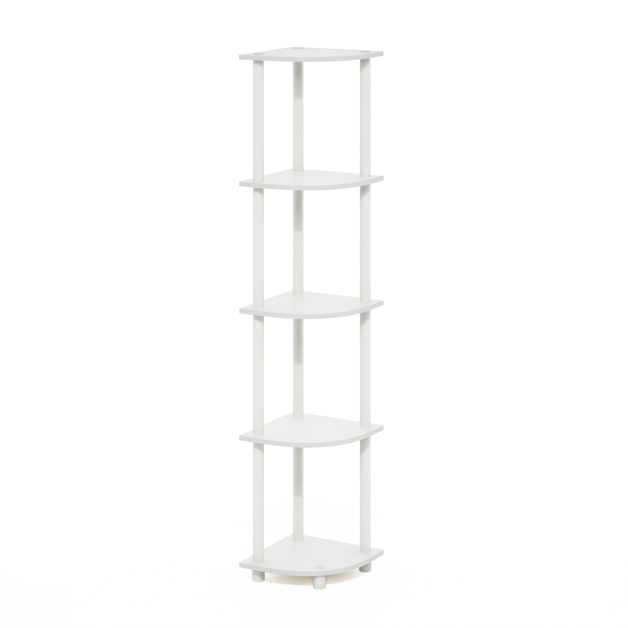 Foto 1 | Expositor De Esquina Furinno Turn-n-tube De 5 Niveles, Blanco - Venta Internacional.