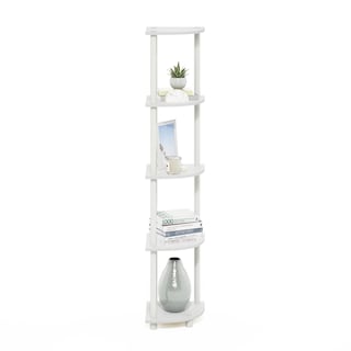 Foto 6 | Expositor De Esquina Furinno Turn-n-tube De 5 Niveles, Blanco - Venta Internacional.