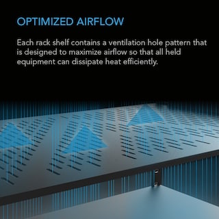 Foto 4 | Estante Ac Infinity, Voladizo Ventilado, 1 U, 10 Cm, 60 Kg, 19 Pulgadas - Venta Internacional.