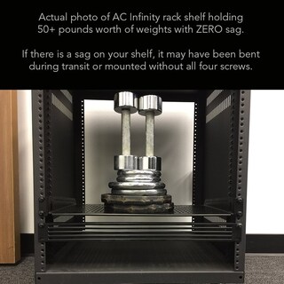 Foto 7 | Estante Ac Infinity, Voladizo Ventilado, 1 U, 10 Cm, 60 Kg, 19 Pulgadas - Venta Internacional.