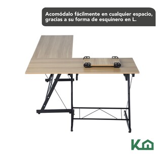 Foto 6 | Escritorio KingsHouse 100004-SZ color Marrón
