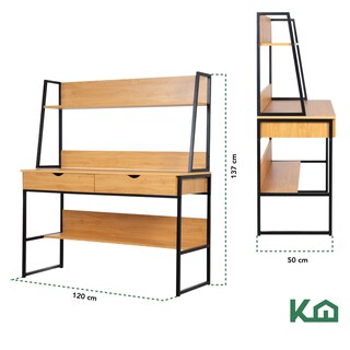 Foto 5 | Escritorio KingsHouse 100006-SZ color Marrón