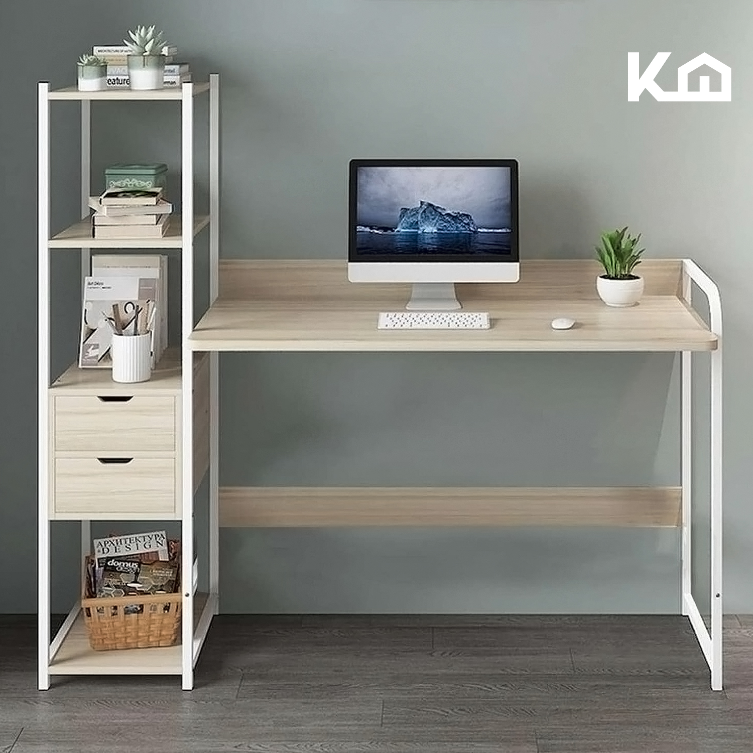 Foto 8 | Escritorio + Silla Ejecutiva KingsHouse COMBO-KINGSMAN-29