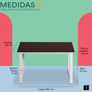 Foto 5 | Escritorio Mubson Monza color Vino
