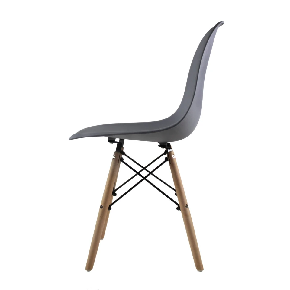 Foto 3 | Set Escritorio Resen Roble Y Silla Eames Gris Mundo In