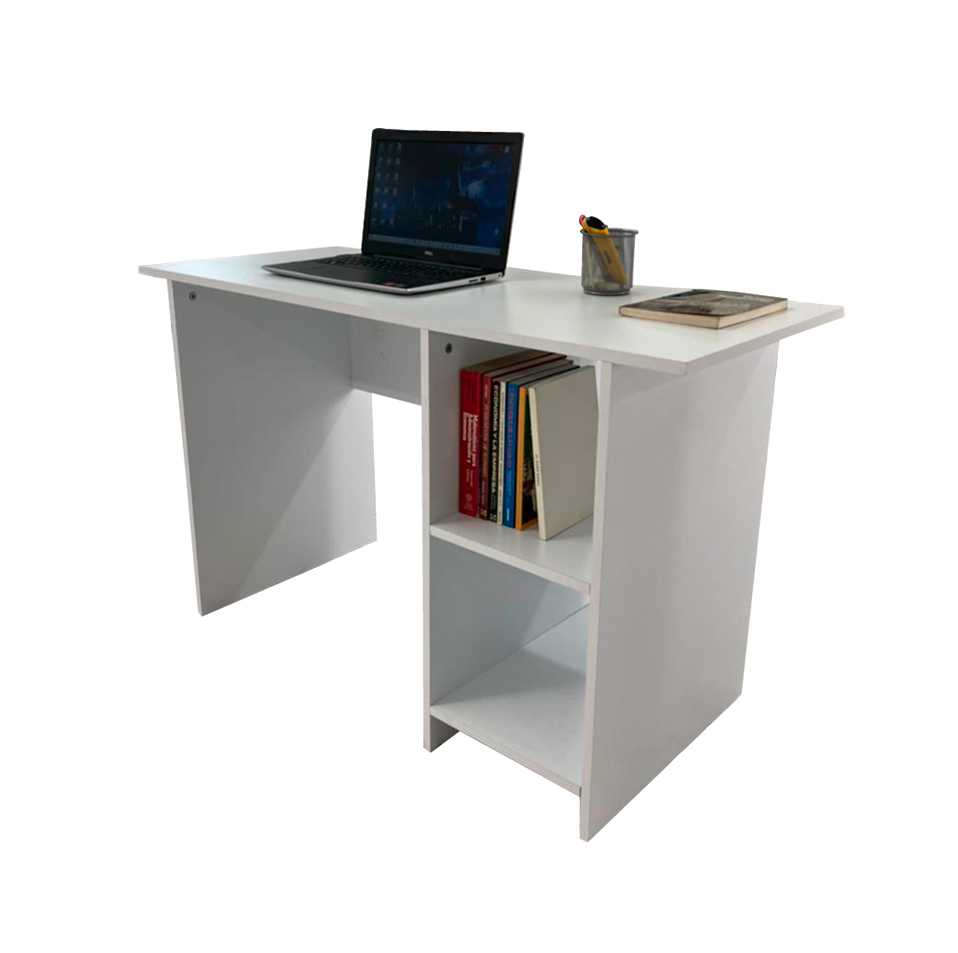 Foto 5 | Escritorio Trick! Con Entrepaños Blanco Home Office 120x50x70