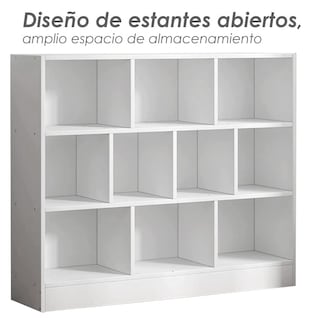 Foto 5 | Librero Organizador Ilios Innova L15-Bla 15 Espacios Blanco