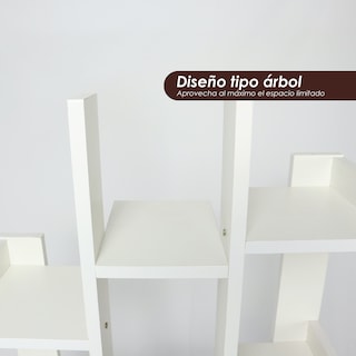 Foto 6 | Librero Organizador Ilios Innova L15-Bla 15 Espacios Blanco