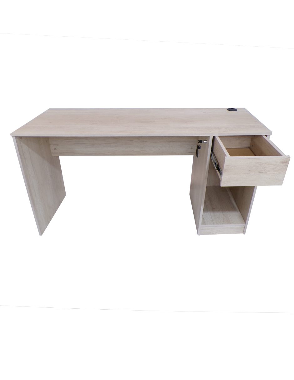 Foto 4 | Escritorio ESC-101-EP Beige Modelo Ejecutivo con Cajón y Llave