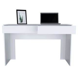 Foto 4 | Escritorio Mantis con Dos Cajones Blanco
