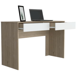 Foto 3 | Escritorio Mantis, Beige Y Blanco, Con Dos Cajones Organizadores