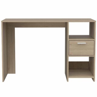 Foto 6 | Escritorio Malasia Beige con un Cajón Archivador