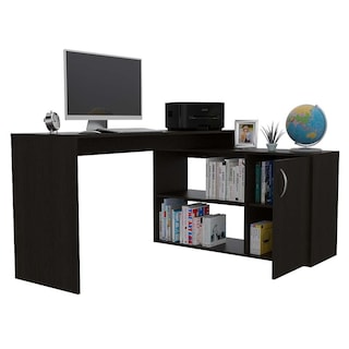 Foto 4 | Escritorio Axis, Wengue Y Negro