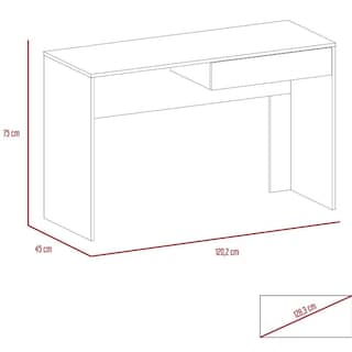 Foto 7 | Escritorio Mantis, Wengue, Con Un Cajón Organizador