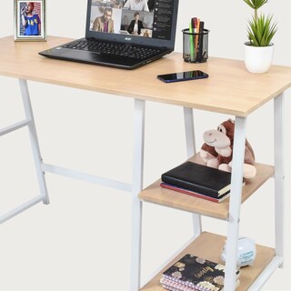 Foto 8 | Escritorio Top Living Pino-B Marrón y Blanco