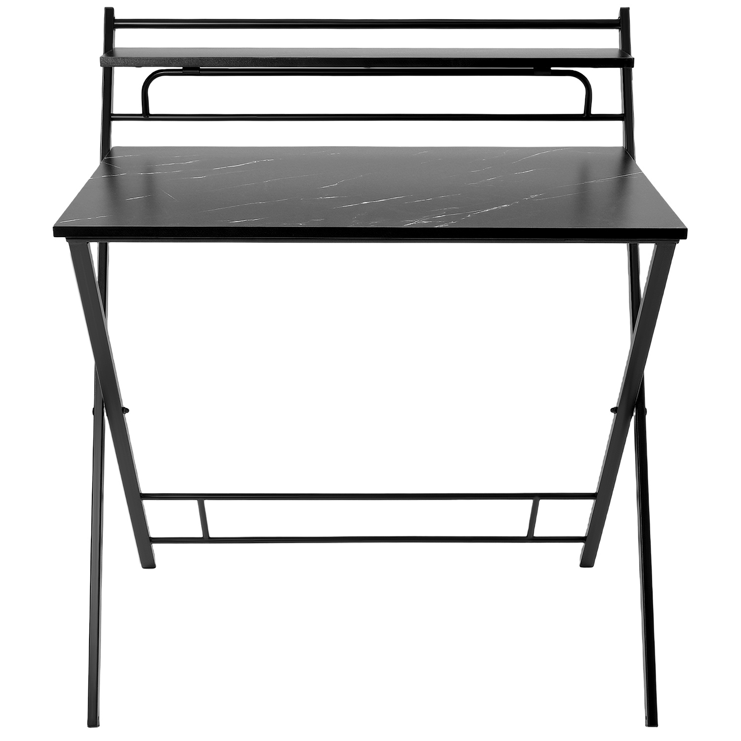 Foto 3 | Escritorio Plegable Rack & Pack Negro 2 Niveles