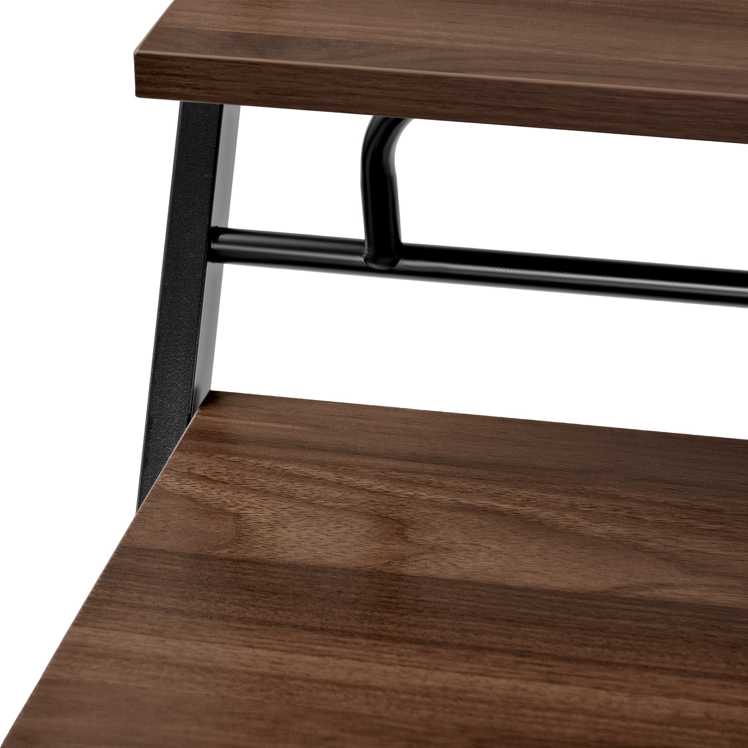 Foto 5 | Escritorio Plegable Rack & Pack Marrón 2 Niveles