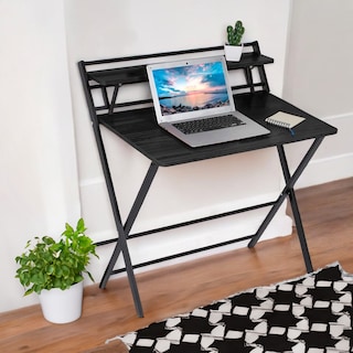 Foto 5 | Escritorio Plegable Ilios Innova Minimalista Negro