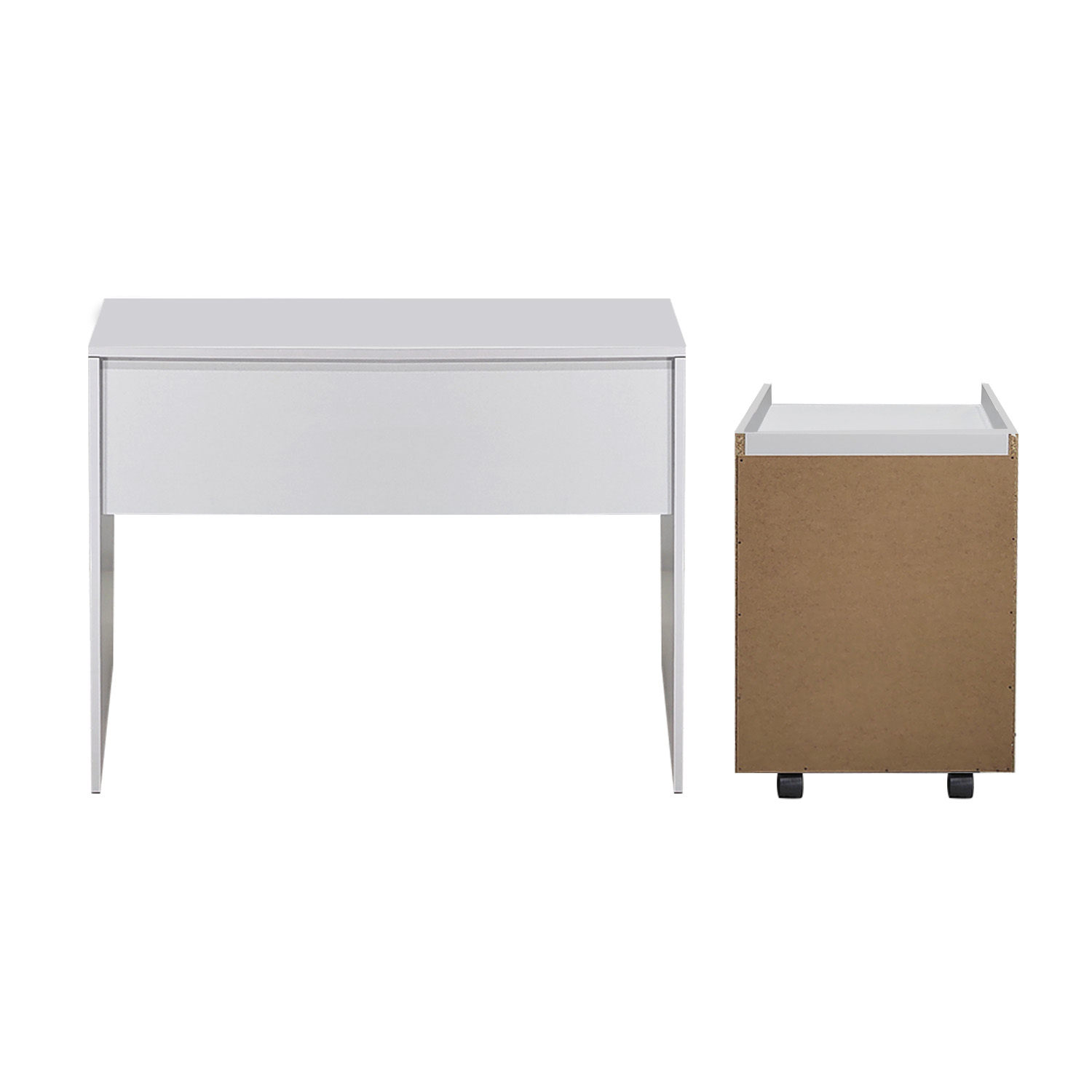 Foto 4 pulgar | Escritorio Archivero Mueble Organizador Oficina Monterosso Mundo In Color Blanco