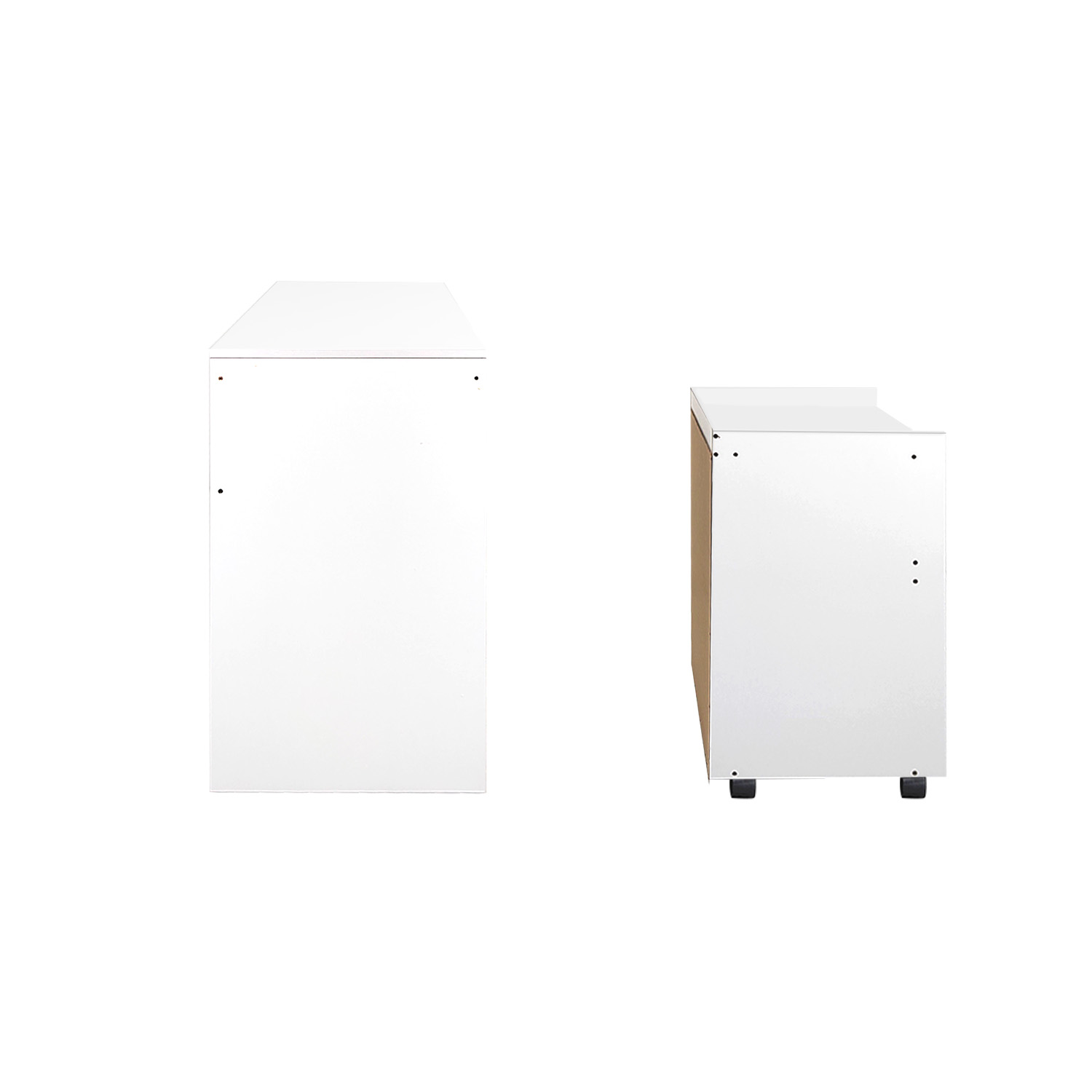 Foto 5 pulgar | Escritorio Archivero Mueble Organizador Oficina Monterosso Mundo In Color Blanco