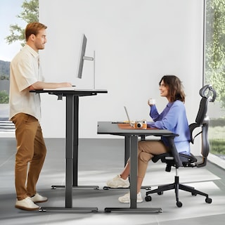 Foto 2 | Escritorio Modelo Perspective Ajustable 140*60*70-115cm Negro