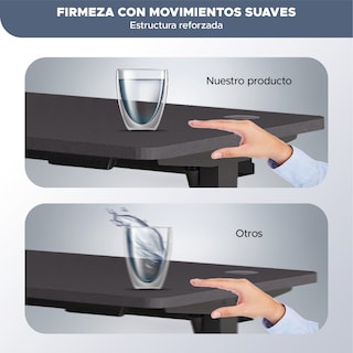 Foto 8 | Escritorio Modelo Perspective Ajustable 140*60*70-115cm Negro